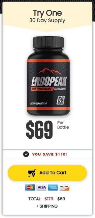 endopeak 1 bottle